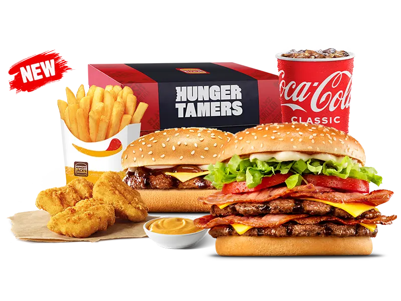 Mega Baconator Deluxe Hunger Tamers Mega Baconator Deluxe Hunger Tamers